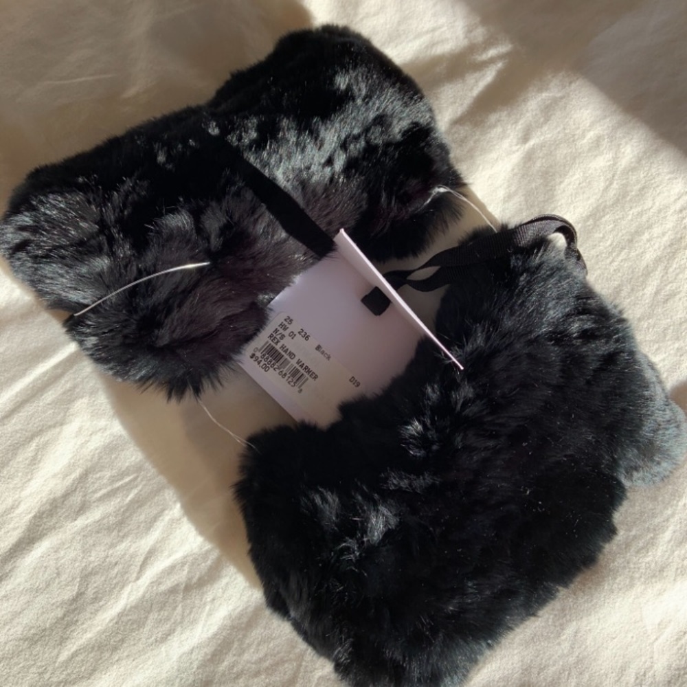 Fur Hand Warmers by Linda Richards